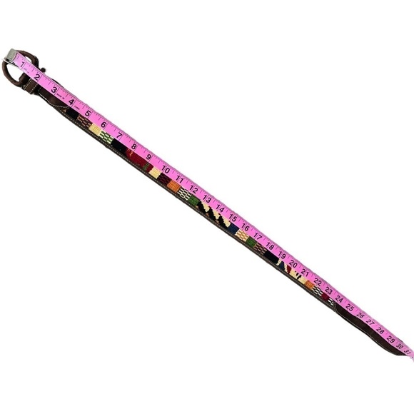 Women’s Belt Multicolored Boho Western Fairy Whimsigoth Y2K Colorful Extra Small - Picture 6 of 6